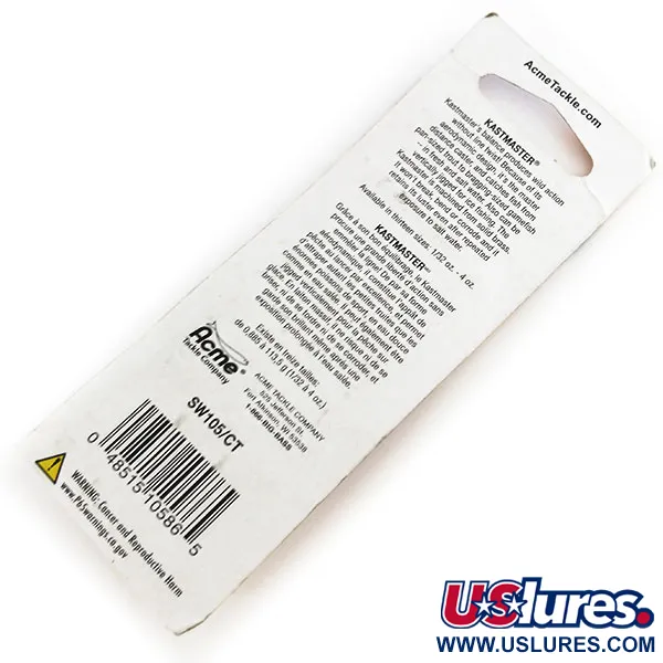 Acme Kastmaster Blinker, Regenbogenforelle, 3.5g, Massivmessing, #9686