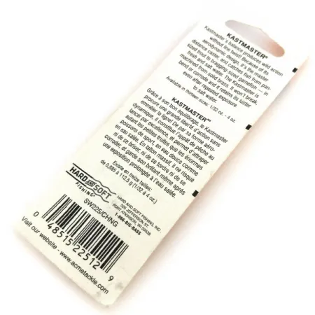 Acme Kastmaster Blinker, Nickel / Grün, 2.5g, Messing, #9691