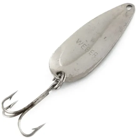 Weber Blinker, Nickel Hammerschlag, 7g, Vintage Köder, #9716