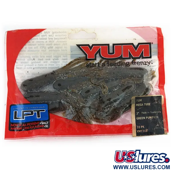 YUM Mega Tube Gummiköder 8 Stk.