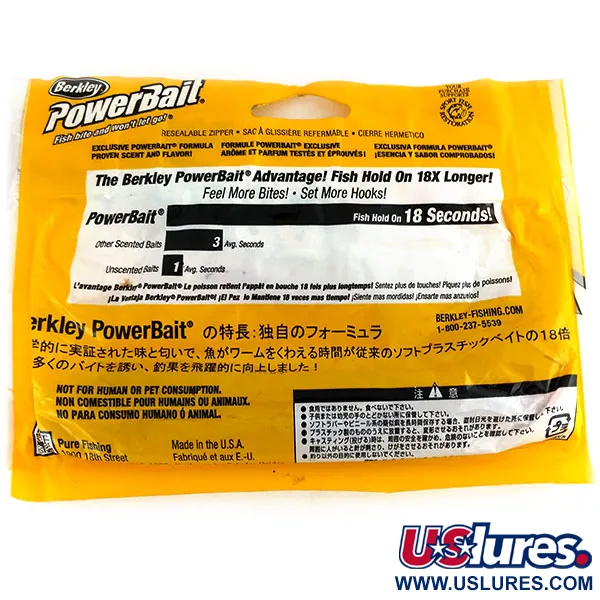 Berkley Powerbait Power Worm Gummiköder, Cherryseed, 25cm, #9735