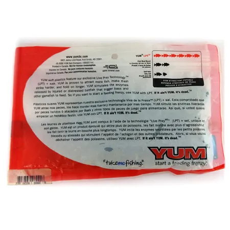 YUM Ribbontail Gummifisch, Watermelon seed, 19cm, gesalzen, #9737