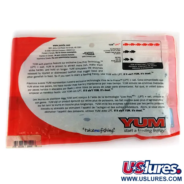 YUM Ribbontail Gummifisch, Watermelon seed, 19cm, gesalzen, #9737