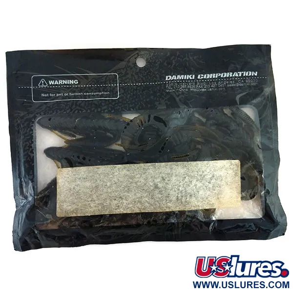 Damiki Monster Miki Gummiköder, Green Pumpkinseed, 15cm, #9738