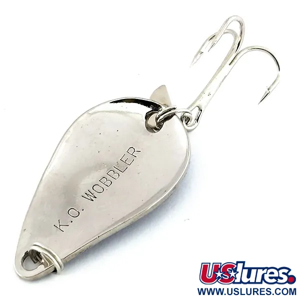 Acme K.O. Wobbler Blinker, Silber/Blau, 7g, Flipper Tail, #9764