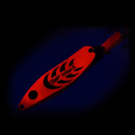 Mepps Syclops 2 UV Blinker, Orange, 17g, UV-aktiv, #9787