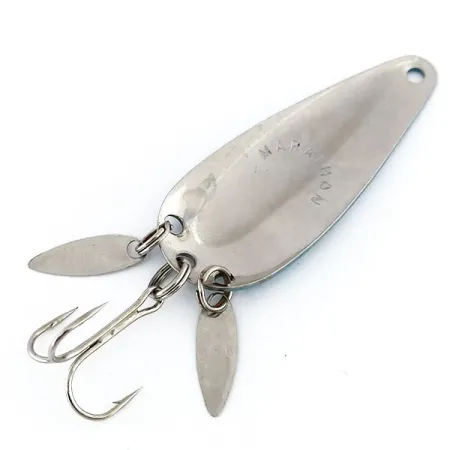 Marathon (with sonic blades) Blinker, Nickel/Hellblau, 12g, #9790