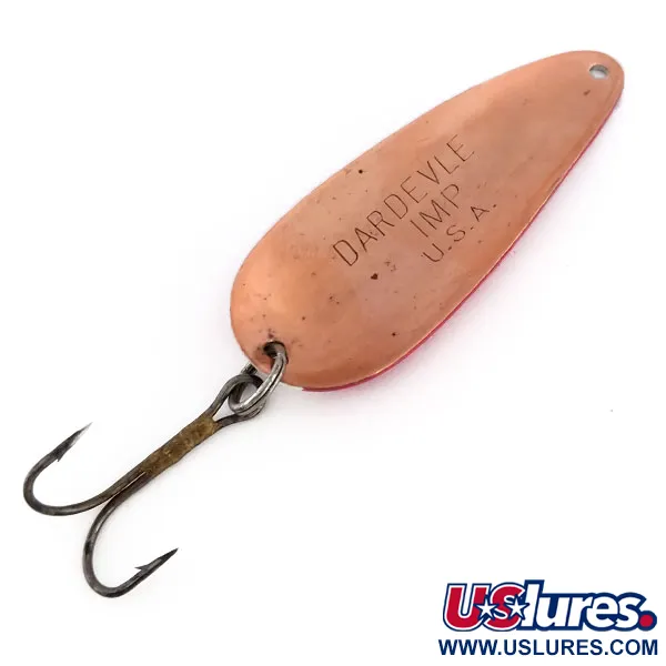 Eppinger Dardevle Imp Blinker, Schwarz / Weiß / Kupfer, 11g, #9799