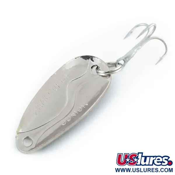 Acme Kamlooper Junior Blinker, Schwarz/Weiß/Nickel, 7g, Vintage, #9801