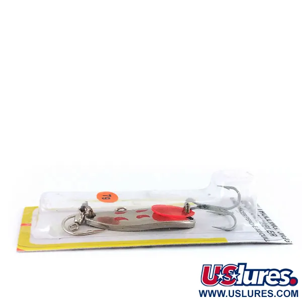 Luhr Jensen Krocodile Blinker, Nickel/Fire Wing, 7g, vernickelt, #1003-016-0200