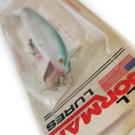 Bill Norman Jointed Wobbler, Green / Mirror, 21g, Vintage, #9807