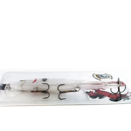 Smithwick Suspending Rattlin’ Rogue Jerkbait, Transparent/Weiß, #9808