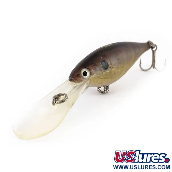 YO-ZURI Crankin Shad Tiefläufer, Gold-Braun, 11g, Tieftauchend, #9811