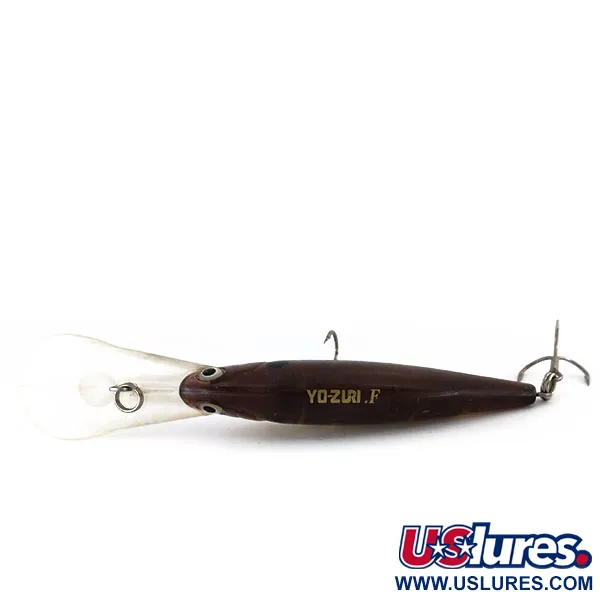 YO-ZURI Crankin Shad Tiefläufer, Gold-Braun, 11g, Tieftauchend, #9811