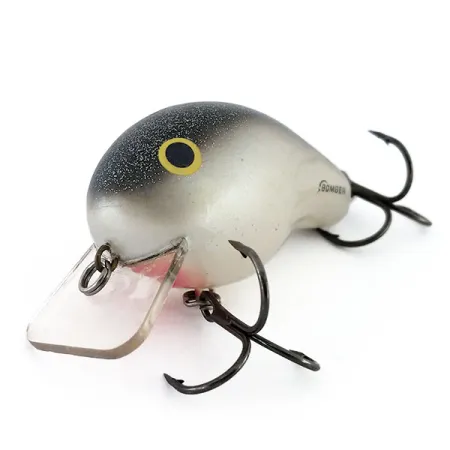 BOMBER Balsa Model B BB5SL Crankbait, Grau, 14g, Balsaholz, #9812