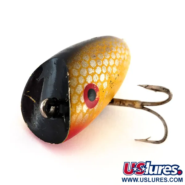 Wright & McGill Rustler Oberflächenköder, Gelb/Rot/Schwarz, 10g, #9813