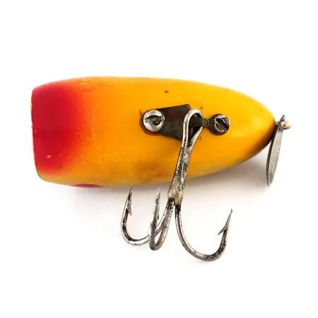 Wright & McGill Rustler Oberflächenköder, Gelb/Rot/Schwarz, 10g, #9813