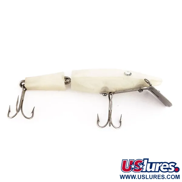 Diamond Jim Jointed Minnow Wobbler, Perlmutt, 7g, Metallschaufel, #9815