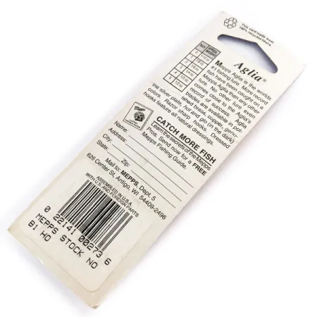 Mepps Aglia 1 Fluo UV Spinner, Fluo, 3.5g, UV-aktiv, #9817