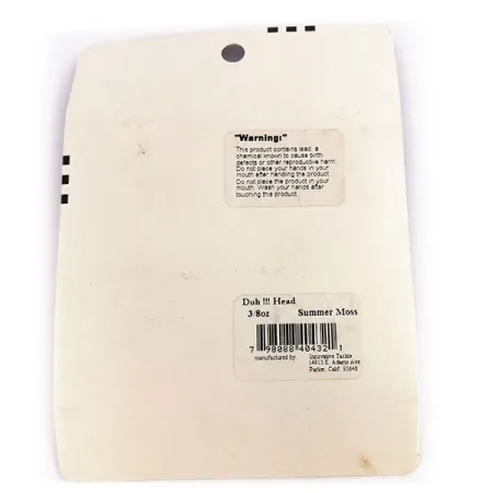 DUH!!! Head jig heads Kit, Oliv / Rot, 11g, Offset-Haken, #9818