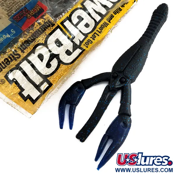 Berkley Powerbait Power Craw Gummikrebs, Schwarz / Blau, 13cm, #9820