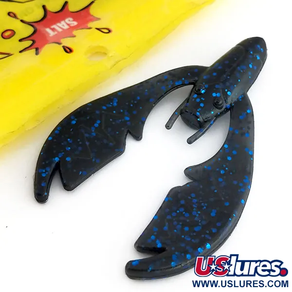 NetBait Paca Chunk Sr Gummiköder, Black Blue Flake, 7,5cm, Aroma, #9821