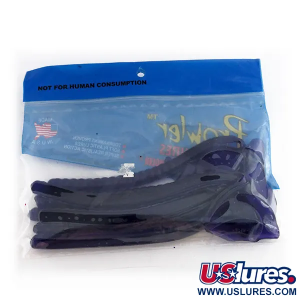 Prowler Magnum Worm Gummiköder, Purple, 20cm, Ribbon Tail, #9824