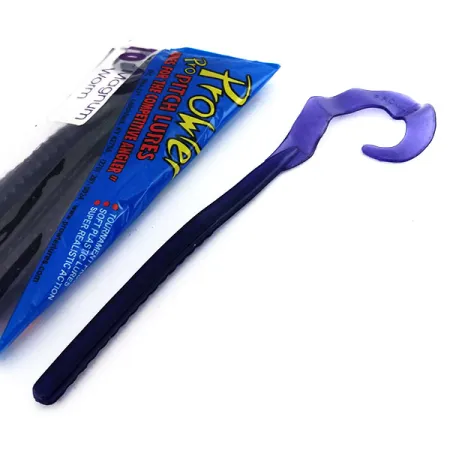 Prowler Magnum Worm Gummiköder, Purple, 20cm, Ribbon Tail, #9824
