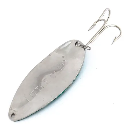 Acme Little Cleo Blinker, Nickel / Grün, 35g, Messingkörper, #9827