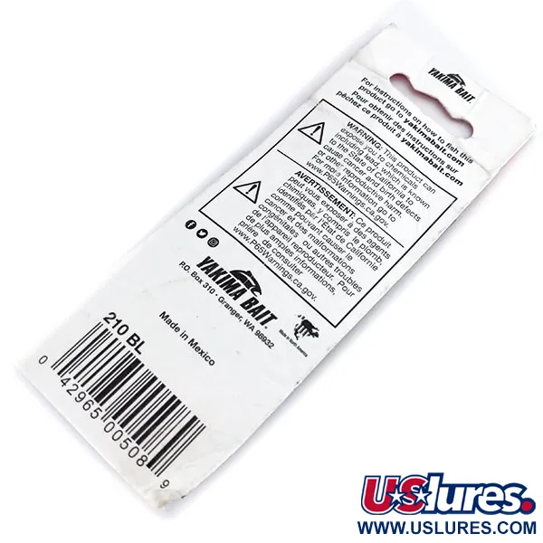 Worden’s Original Rooster Tail Spinner, Nickel/Schwarz, 4.7g, #9836