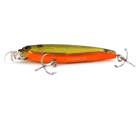 Yo-zuri 3D Minnow Suspender, Gold-Orange, 7g, Prismen-Effekt, #9842