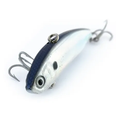 YO-ZURI Crystal VIBE Vibration Köder, Silber/Blau, 12g, Sinkend, #9843