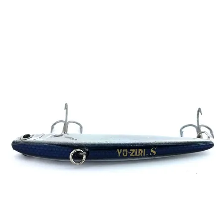 YO-ZURI Crystal VIBE Vibration Köder, Silber/Blau, 12g, Sinkend, #9843