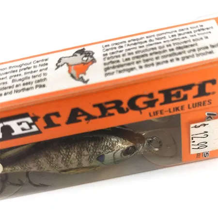 Live Target Koppers BlueGill Wobbler, Crapiet Arlequin, 7g, #9844