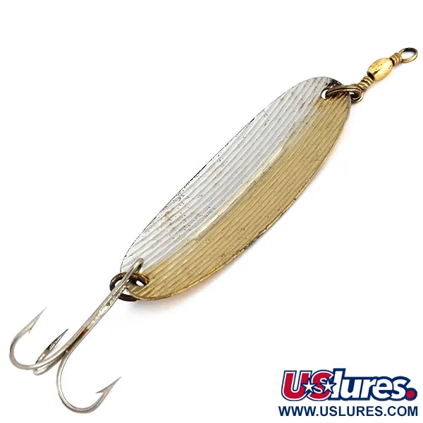 Williams Wabler W60 Blinker, Silver / Gold, 21g, Längsrippe, #9849