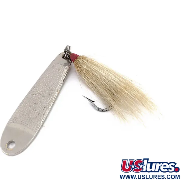 Acme Trophy Blinker, Gehämmertes Nickel, 60g, Federhaken, #9863