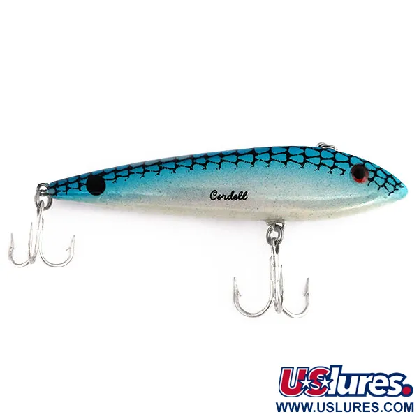 Cotton Cordell Ratt'l Spot G-finish Lipless, Blau-Silber, 21g, #9867