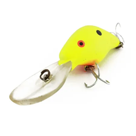 Mann's 15+ Tieflaufender Wobbler, Chartreuse, 14g, Glow, #9868