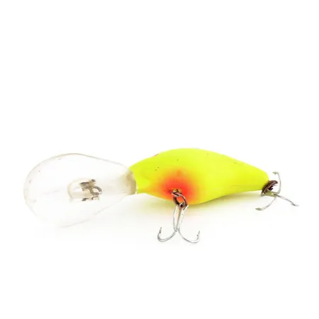 Mann's 15+ Tieflaufender Wobbler, Chartreuse, 14g, Glow, #9868