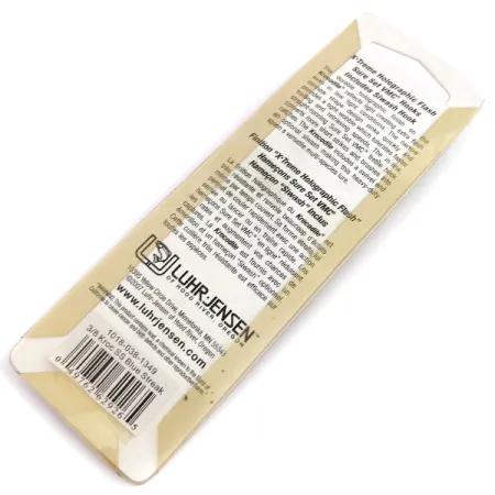 Luhr Jensen Krocodile Die #3 Blinker, Holographic Blue, 14g, #9874