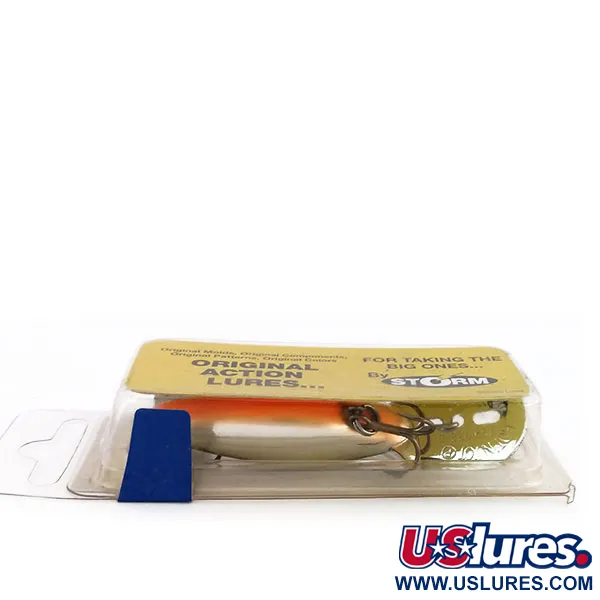 Storm Original Hot'N'Tot Wobbler, Gold/Schwarz, 6.5g, Metalllippe, #9876