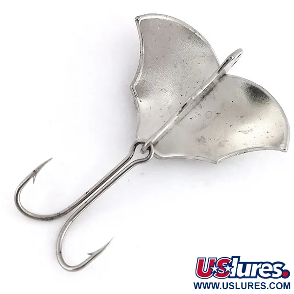 Prescott Spinner Baby Bat Blinker, Nickel, 14g, Vintage, #9883