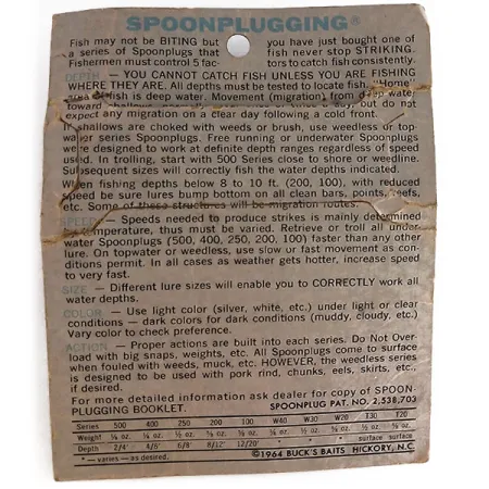 Buck Perry Spoonplug, Gelb/Orange, 21g, Tiefe 1.2-1.8m, #9900