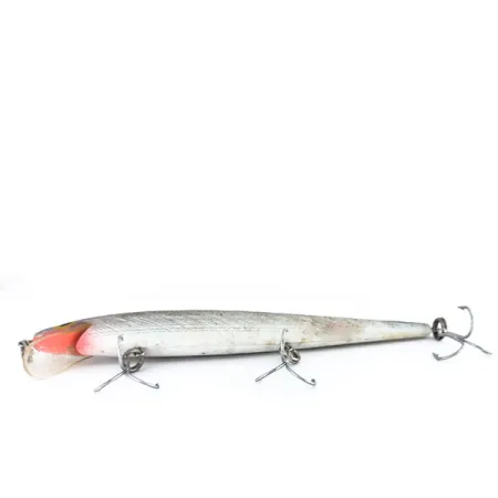 Rebel Floating Minnow F14 Wobbler, Silber, 14g, Schwimmend, #9908