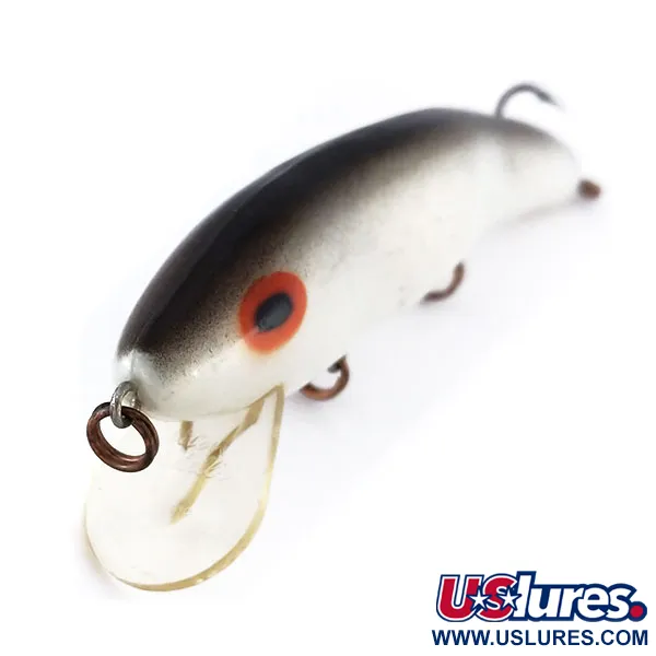 Cotton Cordell Ripplin Red Fin Wobbler, Silber, 10,5g, Flachläufer, #9909