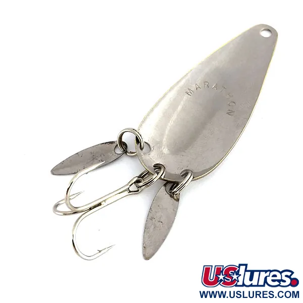 Marathon Marathon Blinker, Gehämmerter Nickel, 12g, Schallplättchen, #9910