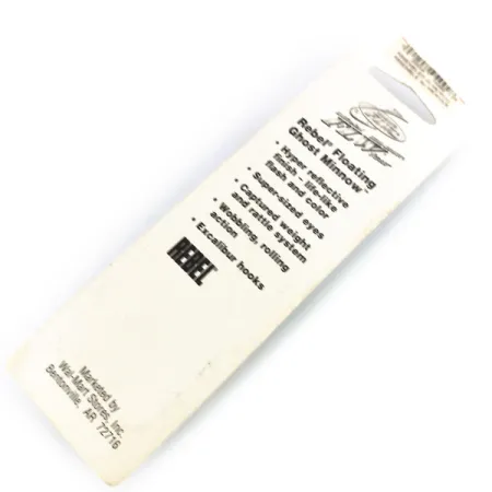 Rebel Floater Ghost Minnow Wobbler, Ghost, 7g, Rassel-System, #9919