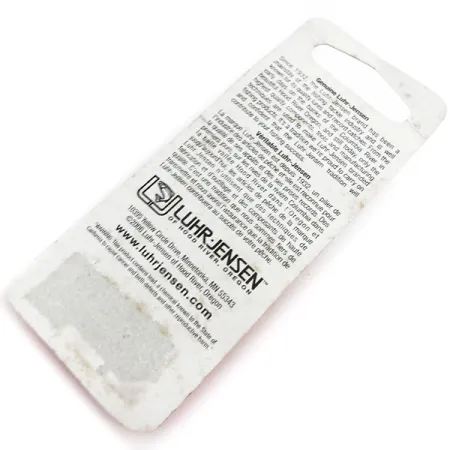 Luhr Jensen Krocodile Blinker, Nickel / Rot, 7g, Heavy-Duty, #9920