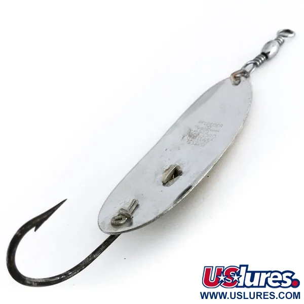 Pflueger Record Blinker, Nickel/Elfenbein, 20g, Weedless, #9927