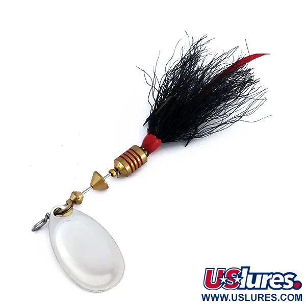 Mepps Aglia 2 dressed (bucktail) Spinner, Silber, 4,7g, Bucktail, #9945